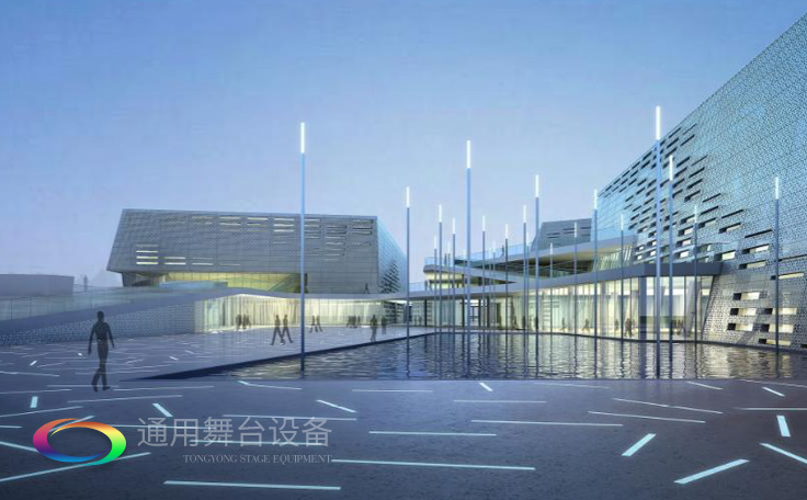 舞臺阻燃幕布通用舞臺扛起建設單位責任，加強檢查監(jiān)管，落實“3個100%”要求！東莞市工人文化宮工人電影院改造工程順利完工