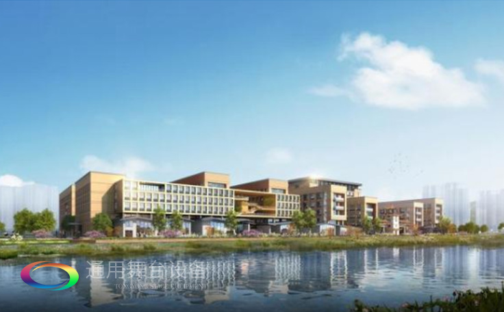 科學(xué)計(jì)劃工期、合理交叉施工，保質(zhì)保量順利完成工程的交付！通用舞臺阻燃幕布承接羊城廣州培英中學(xué)報(bào)告廳項(xiàng)目！