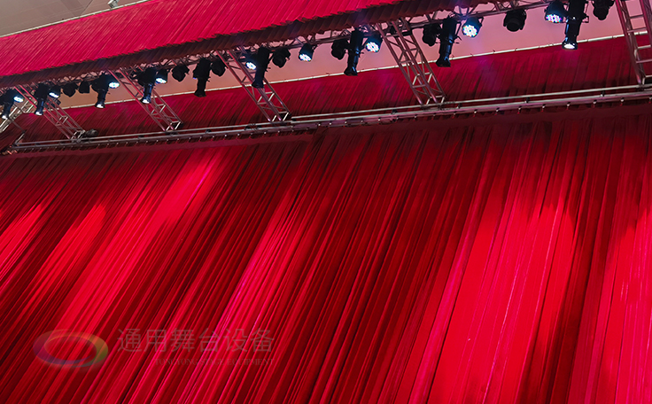 學(xué)校禮堂、報(bào)告廳 大型舞臺(tái)阻燃幕布廠家定做